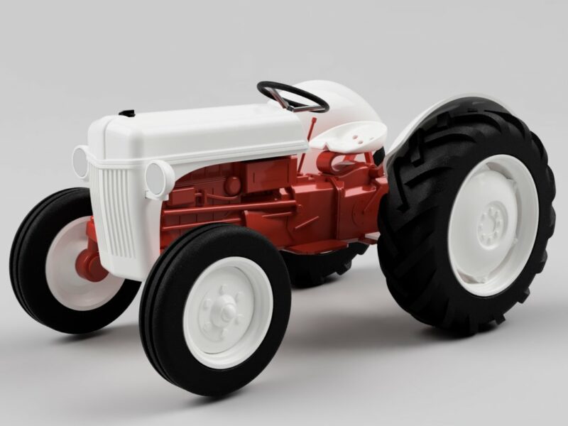 1950 model 1/24 ölçek Ford Traktör